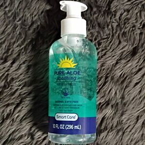 Smart Care Pure Aloe Soothing After Sun Gel Aloe Vera Alcohol/Dye-Free 10 oz